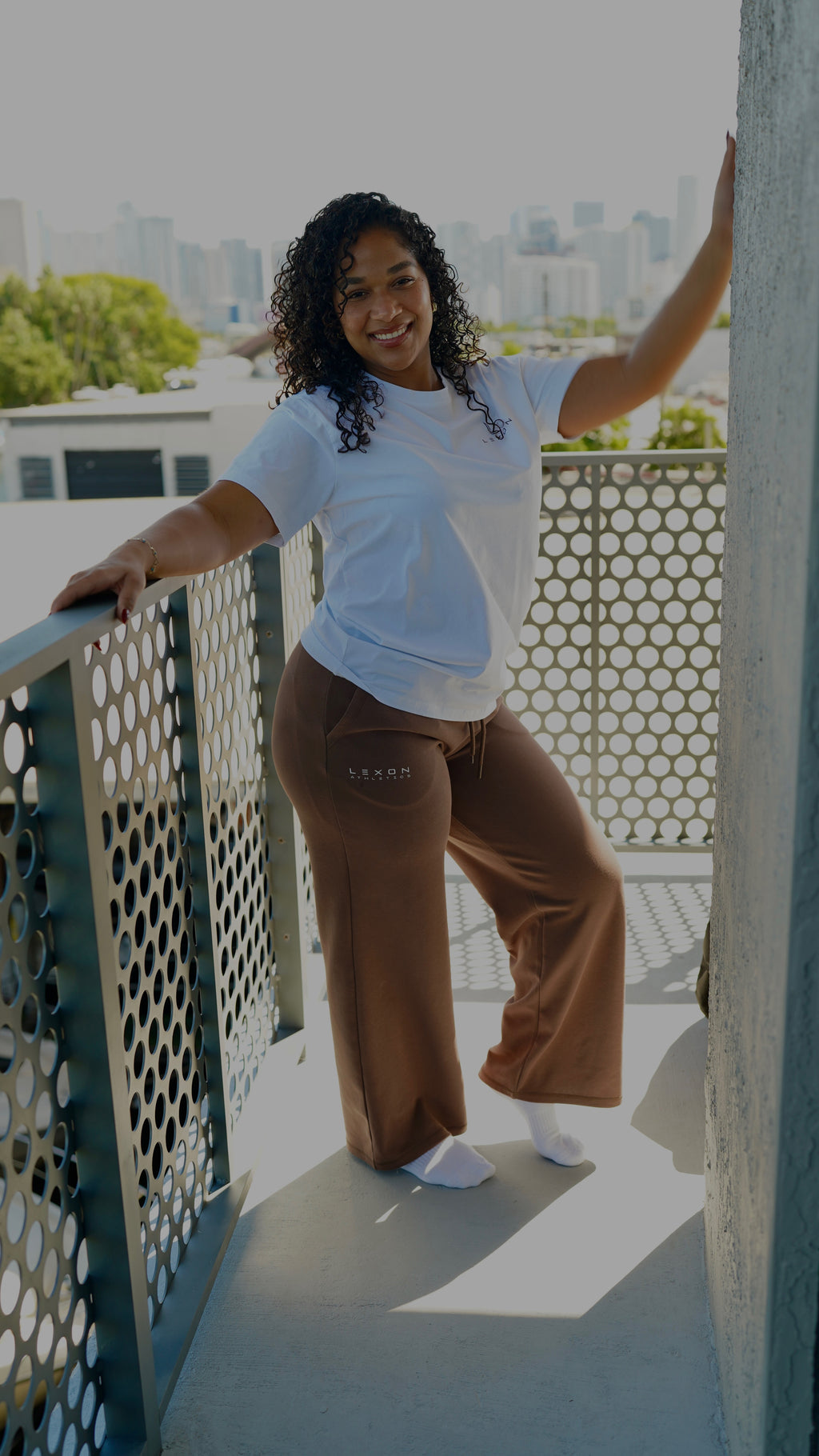 MidRise Loose Fit SweatPants