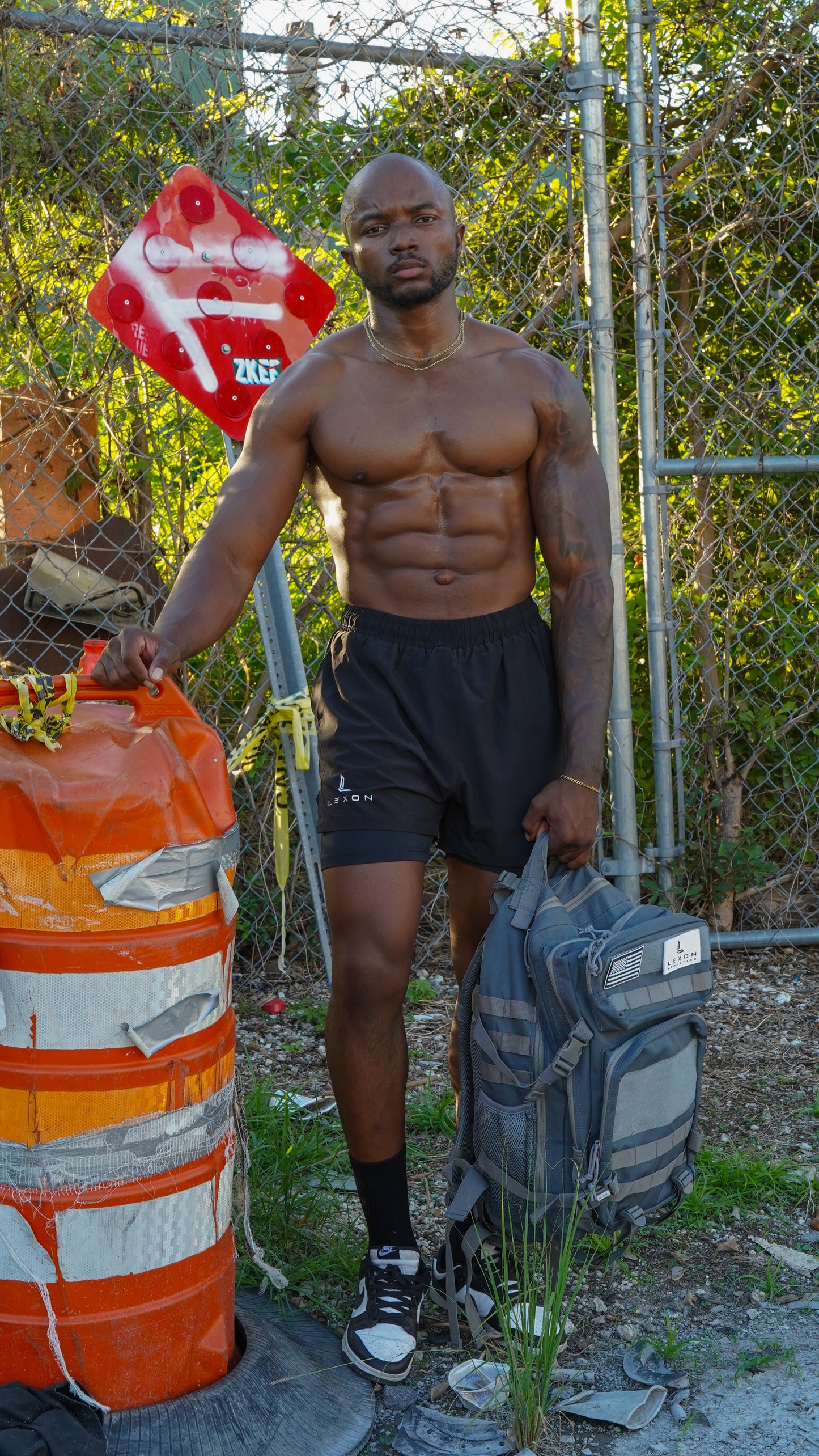 Running double layer shorts 6”