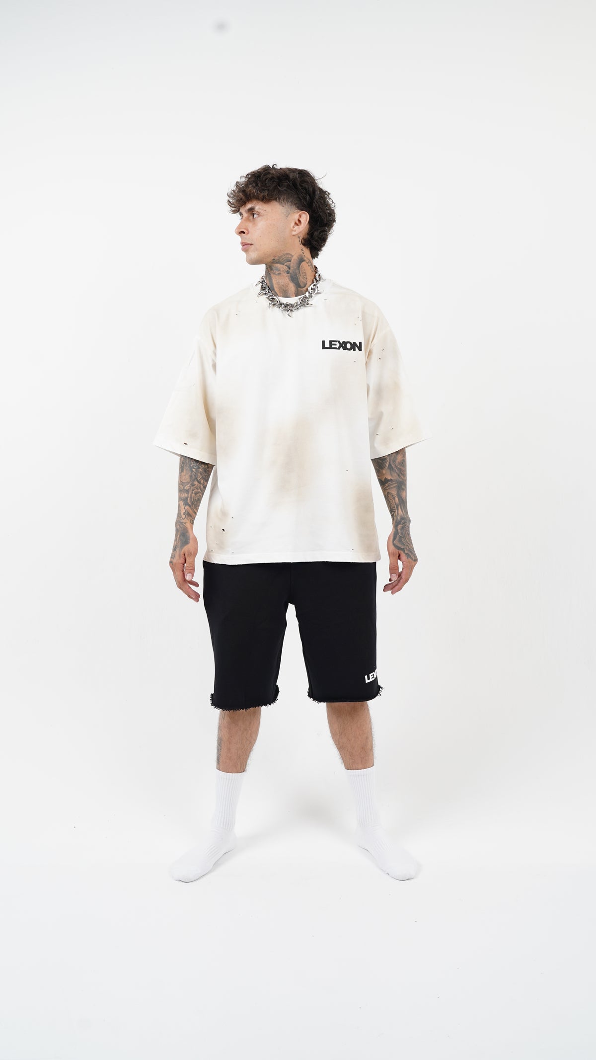 Burnt Over Sized T-shirt