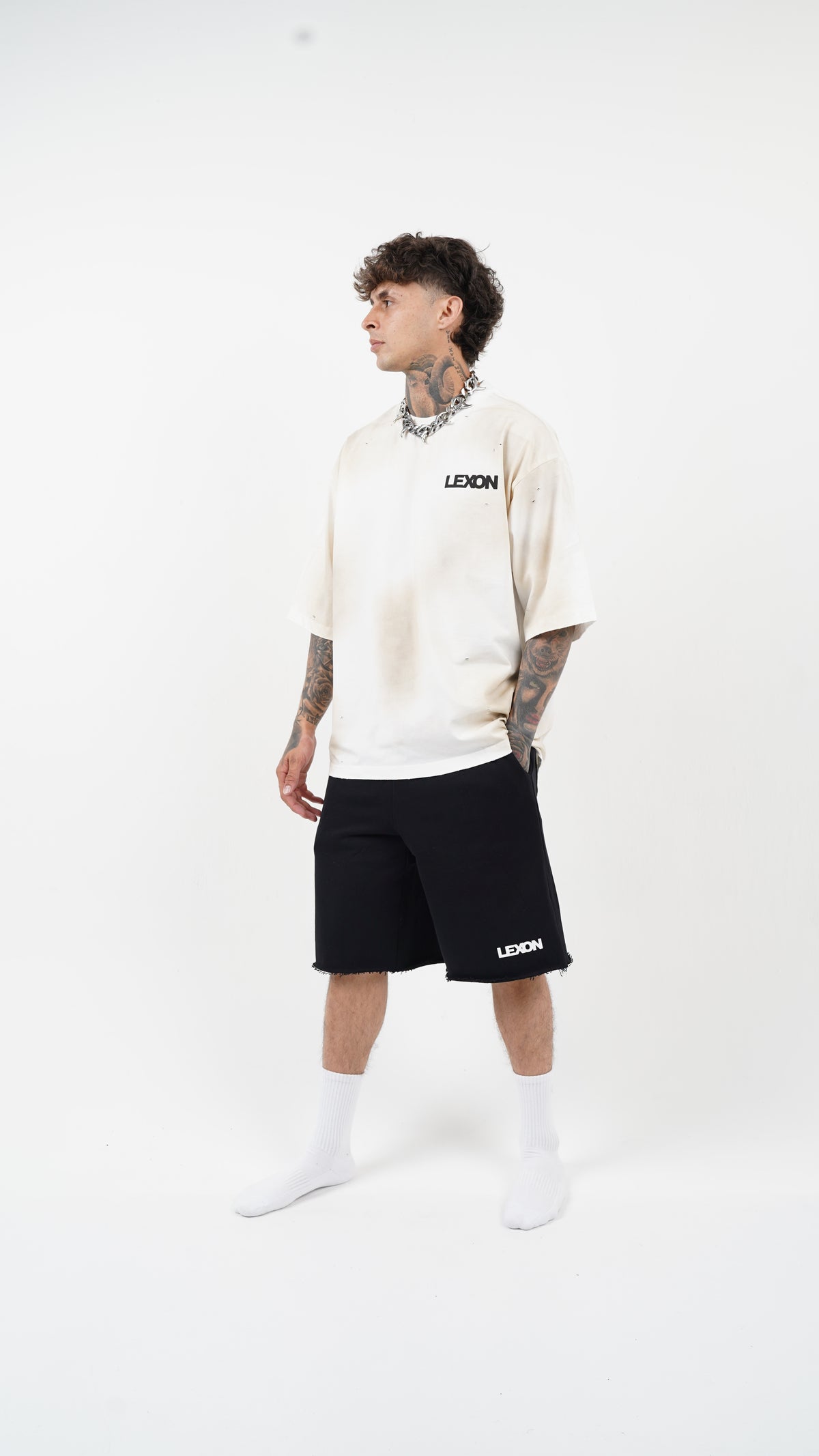 Burnt Over Sized T-shirt