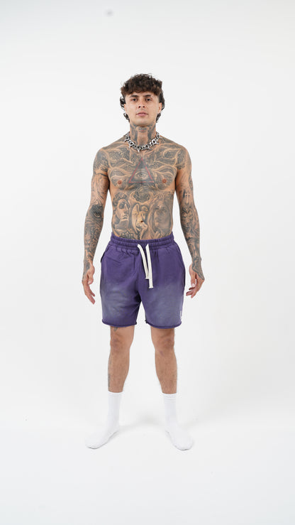 French Terry Washed Shorts
