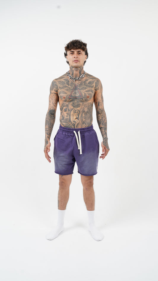 French Terry Washed Shorts