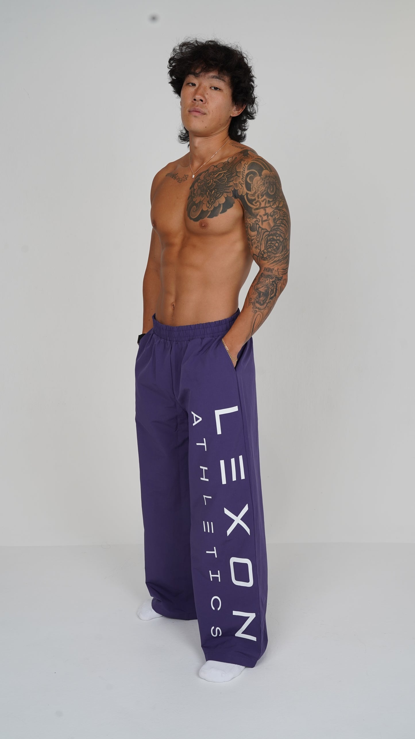 Baggy nylon Pants