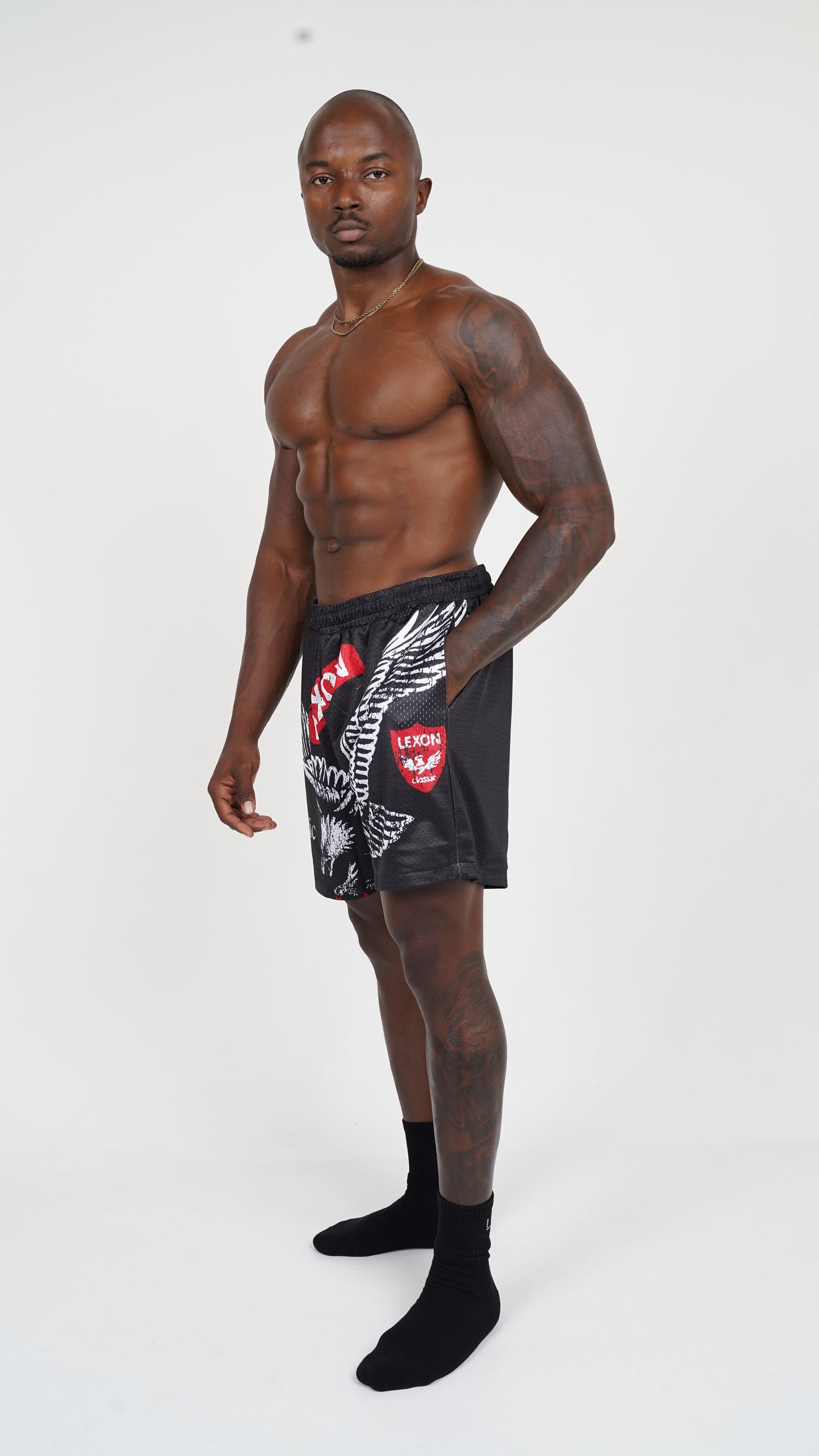 mesh shorts