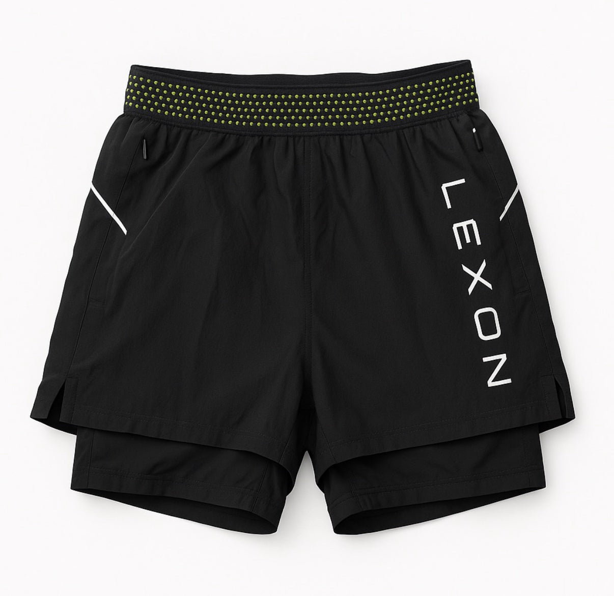 Training Brand Double Layer Shorts 6" ( kids )