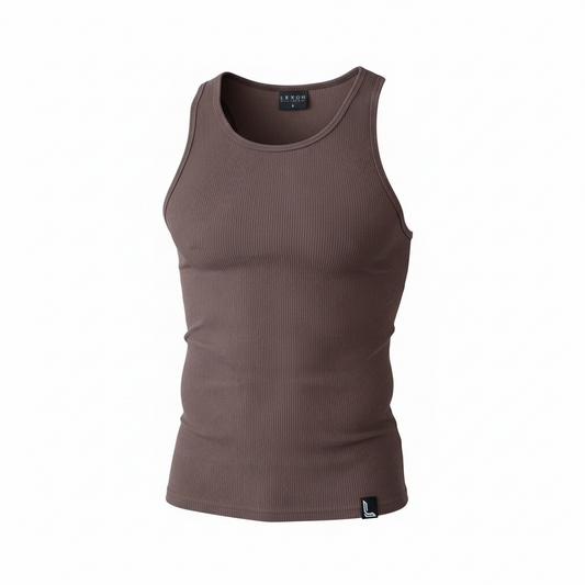 Deep brown Tank Top