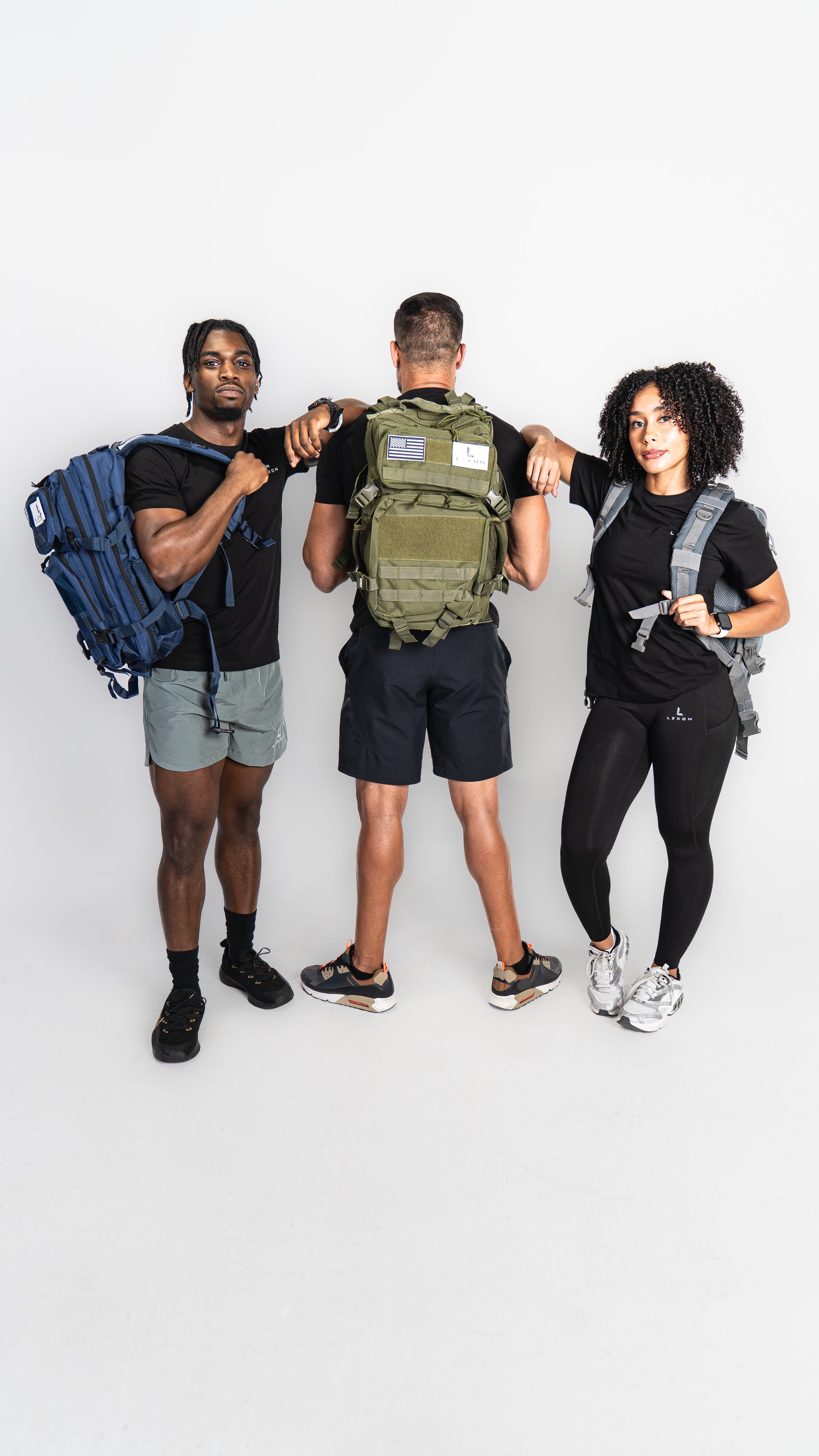 45L Waterproof Molle Gym Bag