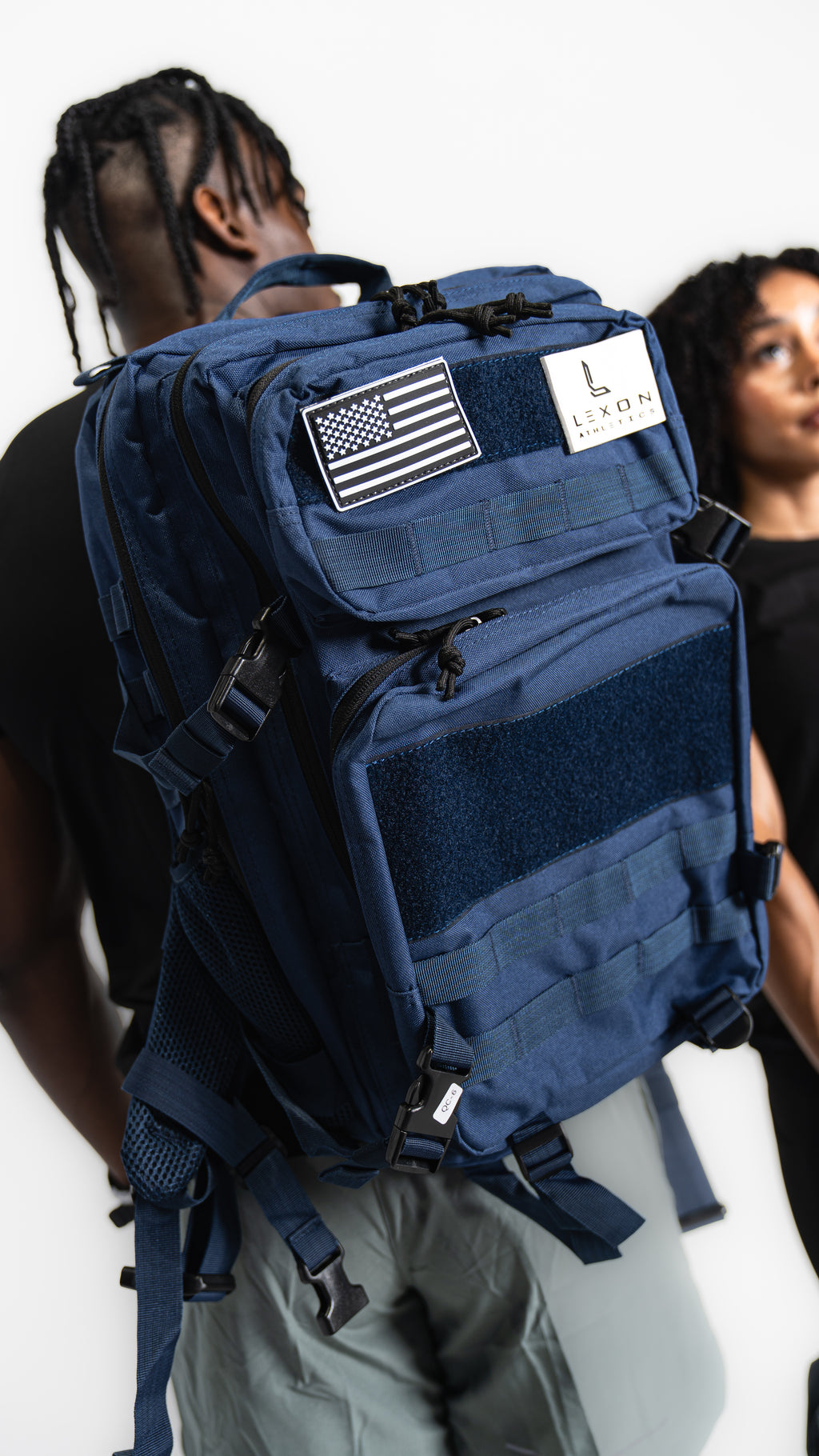 45L Waterproof Molle Gym Bag