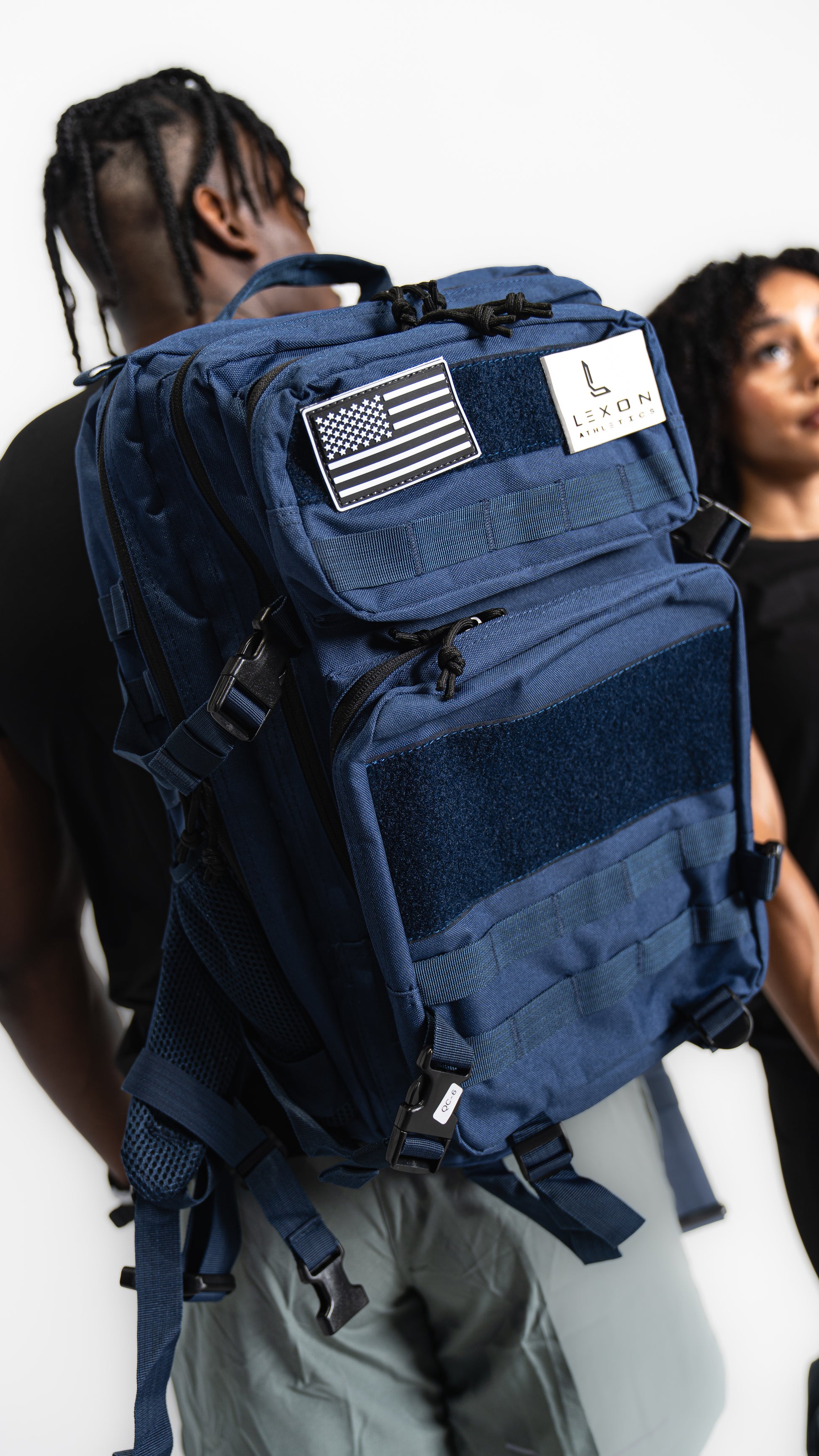 45L Waterproof Molle Gym Bag