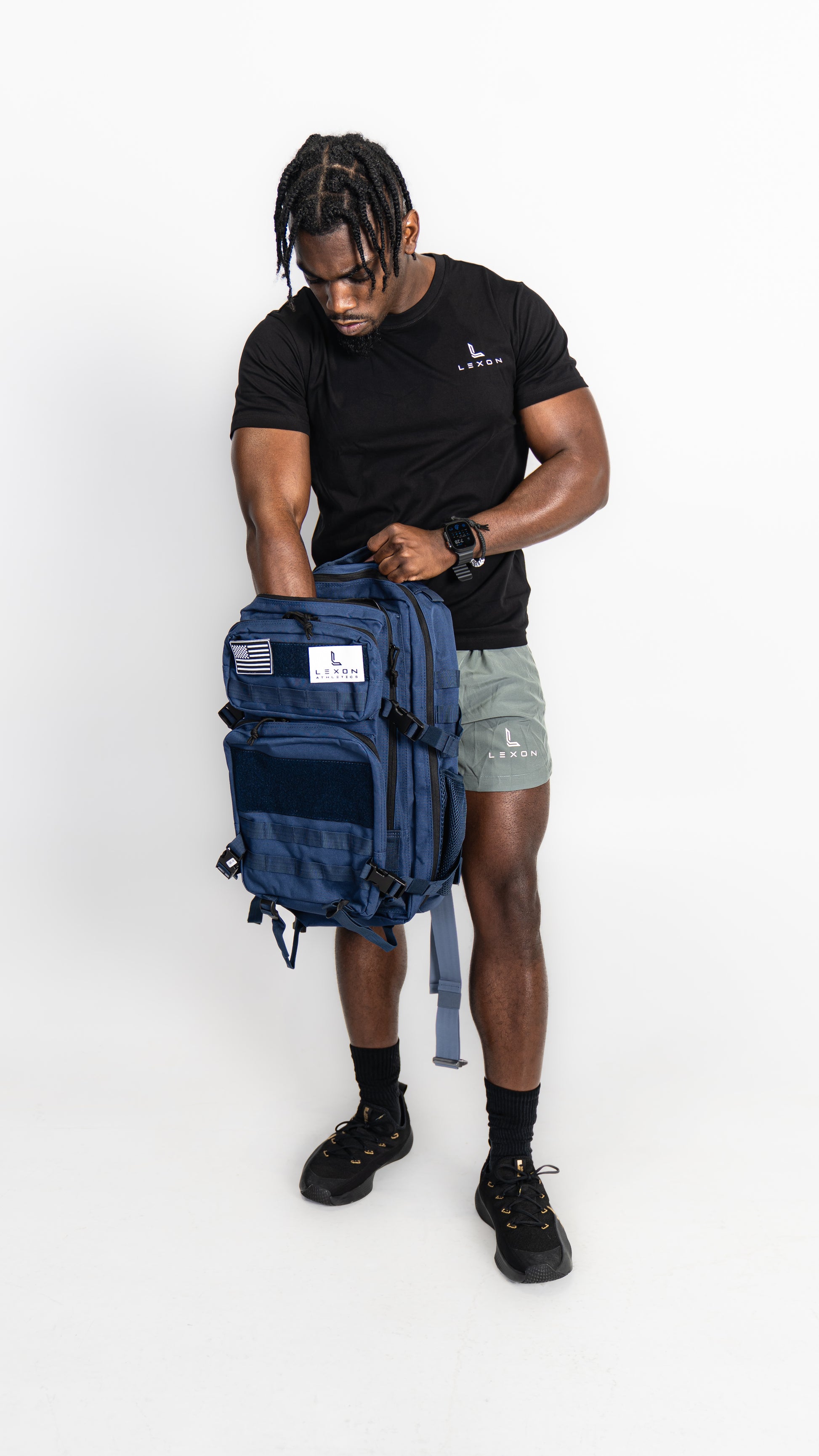 45L Waterproof Molle Gym Bag