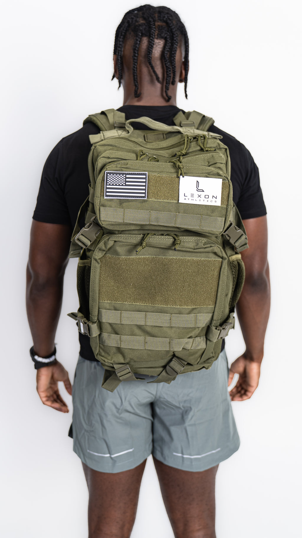 45L Waterproof Molle Gym Bag
