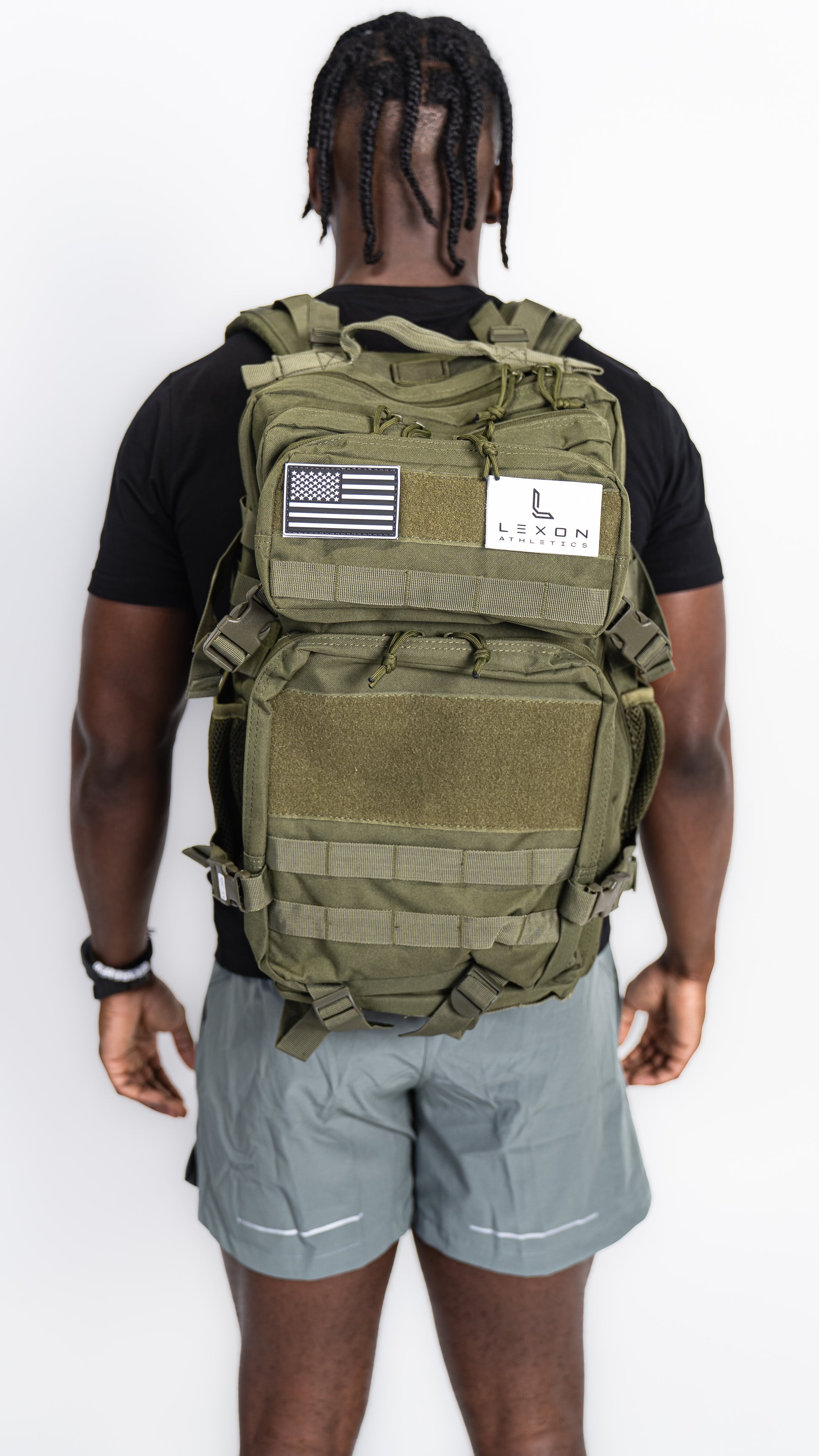 45L Waterproof Molle Gym Bag