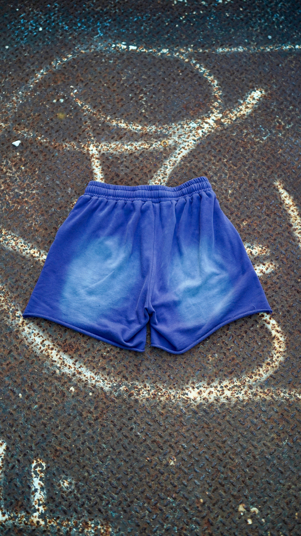 French Terry Washed Shorts