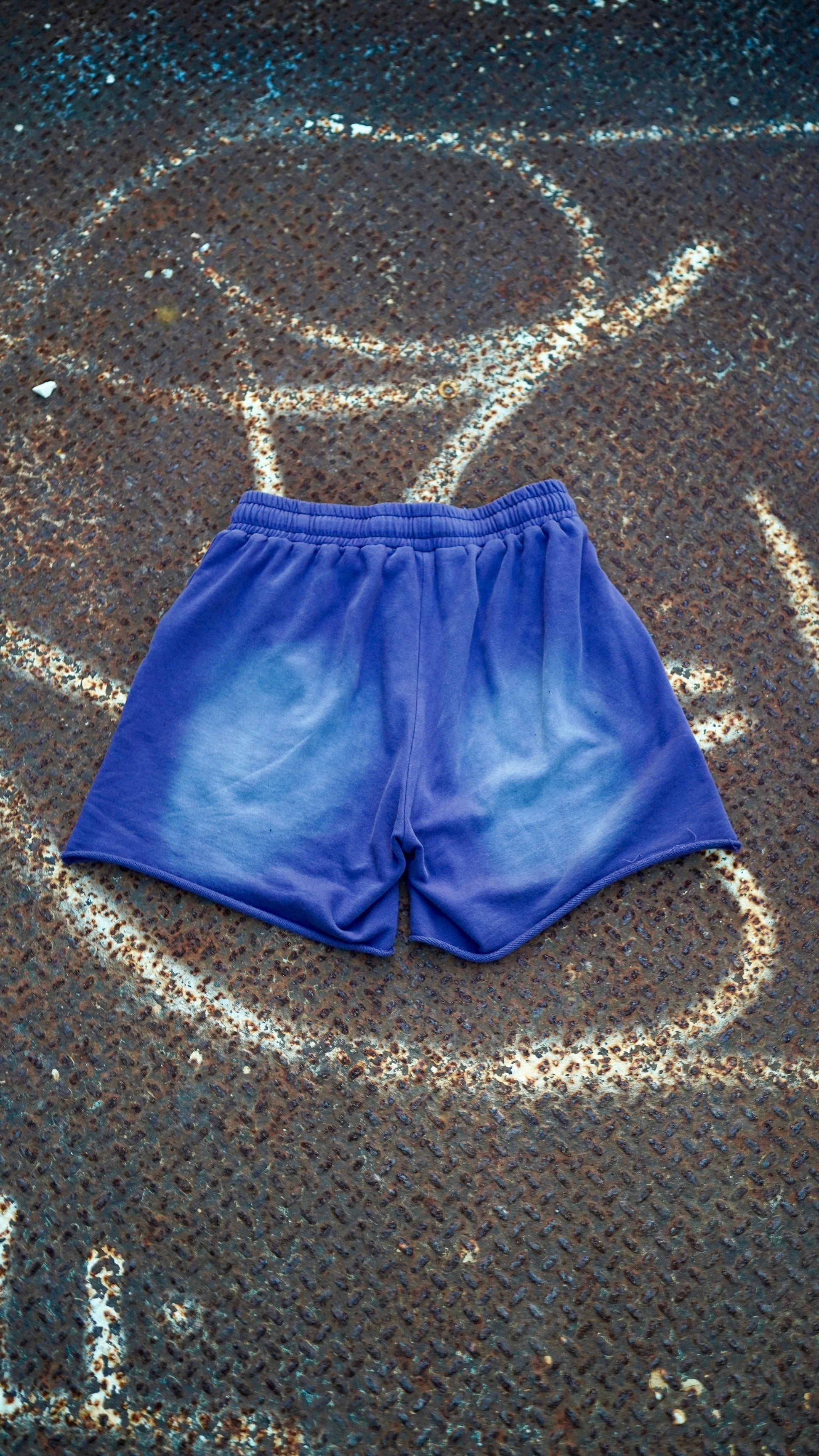 French Terry Washed Shorts